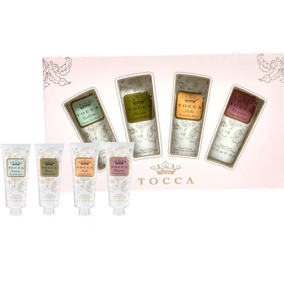 Anthropologie Other - NWOT Tocca Anthropologie Hand Cream Set: Cleopatra, Stella, Florence & Giulietta